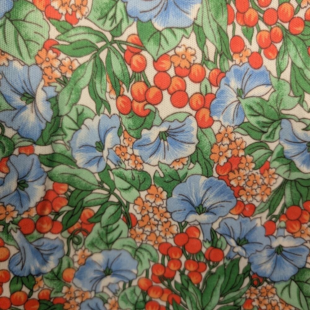 Vintage Floral 60s/70s Style Cottagecore Garden Print House Dress - Picture 8 of 8